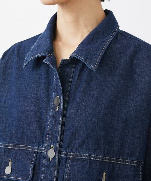 MICHEL KLEIN / ミッシェルクラン Gジャン・デニムジャケット | [セットアップ対応]デニムカバーオールジャケット | 詳細9