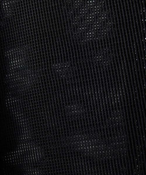 MICHEL KLEIN / ミッシェルクラン ノーカラージャケット | シアーメッシュダンボールブルゾン | 詳細24