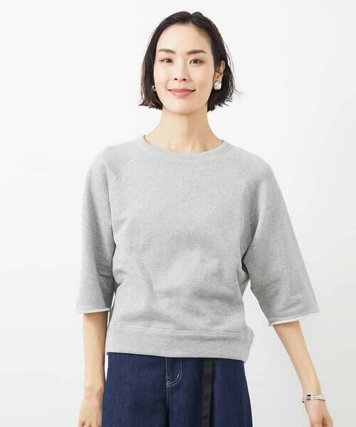 MICHEL KLEIN / ミッシェルクラン カットソー | ラメスウェットプルオーバー(WEB限定カラーあり) | 詳細15