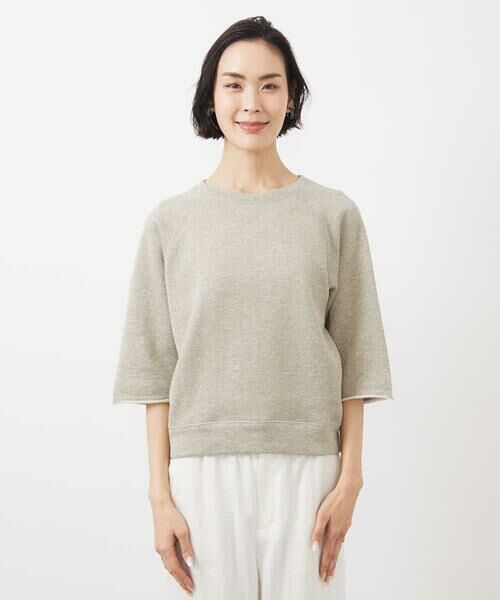 MICHEL KLEIN / ミッシェルクラン カットソー | ラメスウェットプルオーバー(WEB限定カラーあり) | 詳細20