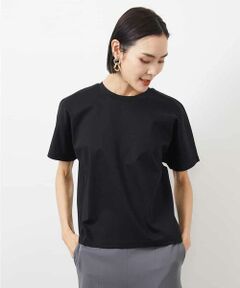 MICHEL KLEIN / ミッシェルクラン カットソー | ワンポイント刺繍Tシャツ(WEB限定カラーあり)
