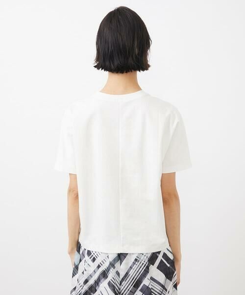 MICHEL KLEIN / ミッシェルクラン カットソー | ワンポイント刺繍Tシャツ(WEB限定カラーあり) | 詳細18