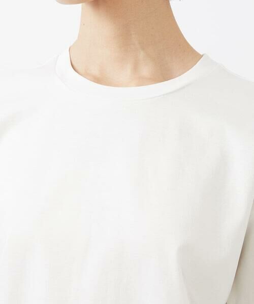 MICHEL KLEIN / ミッシェルクラン カットソー | ワンポイント刺繍Tシャツ(WEB限定カラーあり) | 詳細19