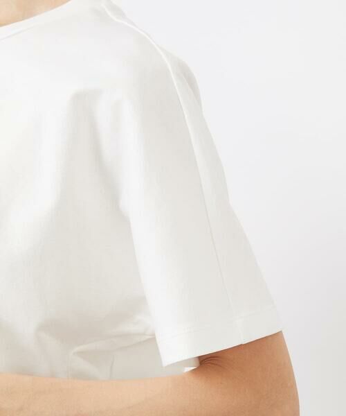 MICHEL KLEIN / ミッシェルクラン カットソー | ワンポイント刺繍Tシャツ(WEB限定カラーあり) | 詳細20