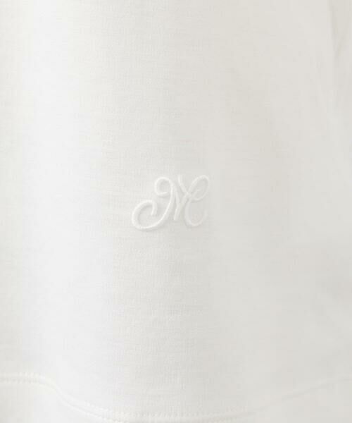 MICHEL KLEIN / ミッシェルクラン カットソー | ワンポイント刺繍Tシャツ(WEB限定カラーあり) | 詳細22