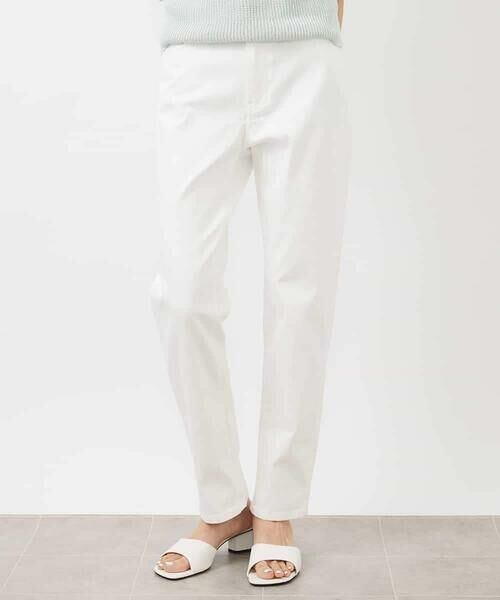 MICHEL KLEIN / ミッシェルクラン チノ・ワークパンツ | [4サイズ展開]ストレッチスリムパンツ(WEB限定カラーあり) | 詳細10
