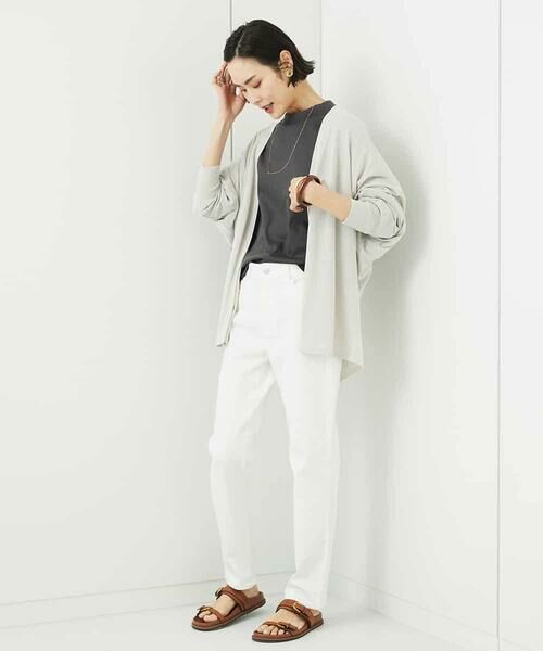 MICHEL KLEIN / ミッシェルクラン チノ・ワークパンツ | [4サイズ展開]ストレッチスリムパンツ(WEB限定カラーあり) | 詳細21