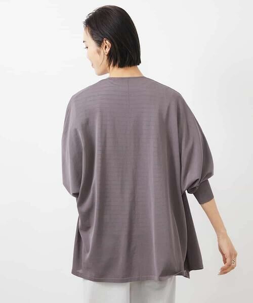 MICHEL KLEIN / ミッシェルクラン カーディガン・ボレロ | ドルマンスリーブロングカーディガン(WEB限定カラーあり) | 詳細18