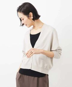 MICHEL KLEIN / ミッシェルクラン カーディガン・ボレロ | ホールガーメント（R）Vネックカーディガン