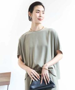 MICHEL KLEIN / ミッシェルクラン シャツ・ブラウス | [セットアップ対応]オーバーTブラウス