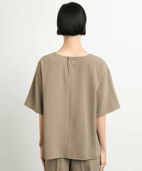 MICHEL KLEIN / ミッシェルクラン シャツ・ブラウス | [接触冷感/UVカット]クルーネック Tブラウス(セットアップ対応) | 詳細13