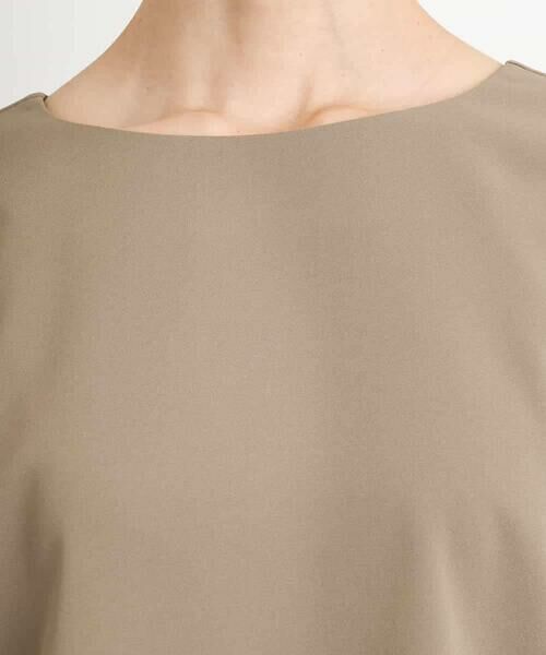 MICHEL KLEIN / ミッシェルクラン シャツ・ブラウス | [接触冷感/UVカット]クルーネック Tブラウス(セットアップ対応) | 詳細15