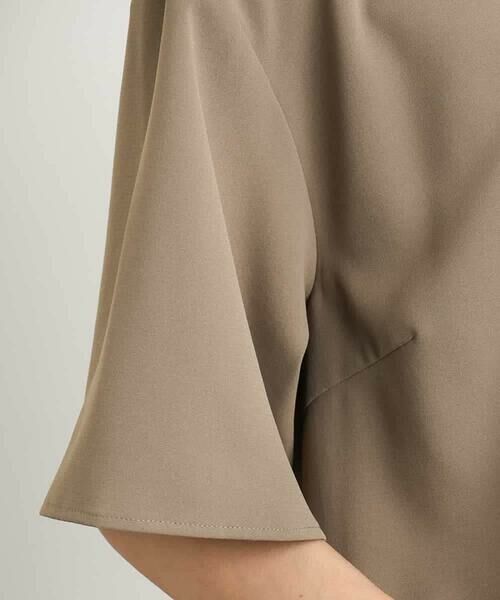 MICHEL KLEIN / ミッシェルクラン シャツ・ブラウス | [接触冷感/UVカット]クルーネック Tブラウス(セットアップ対応) | 詳細16