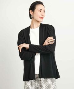 MICHEL KLEIN / ミッシェルクラン カーディガン・ボレロ | [接触冷感/UVカット]ドレープカーディガン