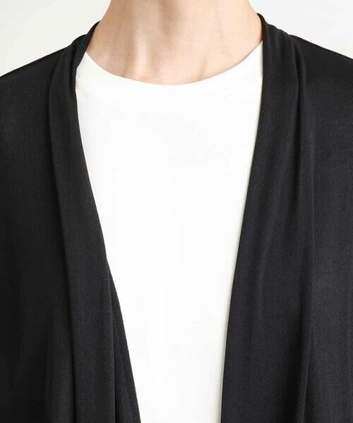 MICHEL KLEIN / ミッシェルクラン カーディガン・ボレロ | [接触冷感/UVカット]ドレープカーディガン | 詳細16