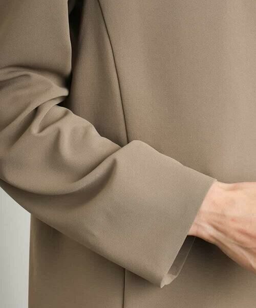 MICHEL KLEIN / ミッシェルクラン ノーカラージャケット | [接触冷感]ノーカラージャケット(セットアップ対応) | 詳細27