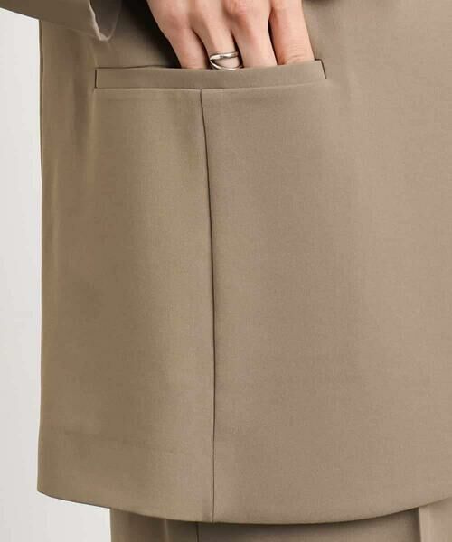 MICHEL KLEIN / ミッシェルクラン ノーカラージャケット | [接触冷感]ノーカラージャケット(セットアップ対応) | 詳細28