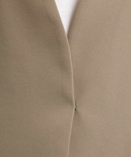 MICHEL KLEIN / ミッシェルクラン ノーカラージャケット | [接触冷感]ノーカラージャケット(セットアップ対応) | 詳細30