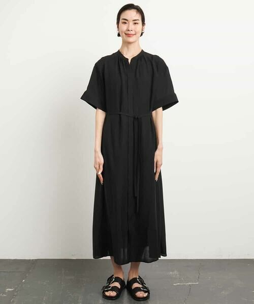 MICHEL KLEIN / ミッシェルクラン ロング・マキシ丈ワンピース | 3WAYロングシャツワンピース | 詳細10