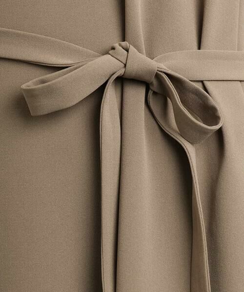 MICHEL KLEIN / ミッシェルクラン ロング・マキシ丈ワンピース | [接触冷感/UVカット]Vネックフレアワンピース(セットアップ対応) | 詳細23