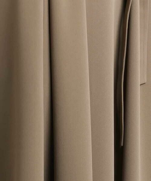 MICHEL KLEIN / ミッシェルクラン ロング・マキシ丈ワンピース | [接触冷感/UVカット]Vネックフレアワンピース(セットアップ対応) | 詳細24