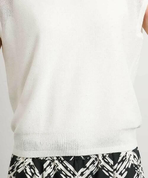 MICHEL KLEIN / ミッシェルクラン ニット・セーター | [アンサンブル対応]スパンコールフレンチスリーブニット | 詳細22