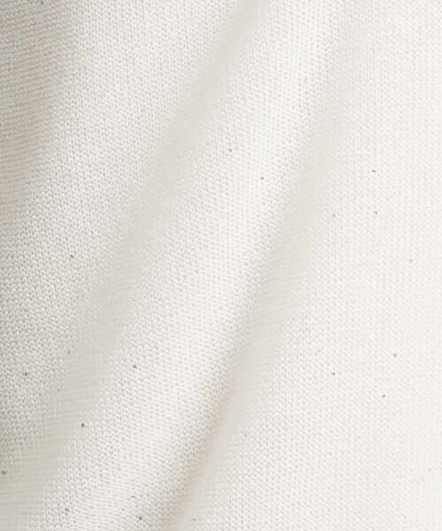 MICHEL KLEIN / ミッシェルクラン ニット・セーター | [アンサンブル対応]スパンコールフレンチスリーブニット | 詳細23