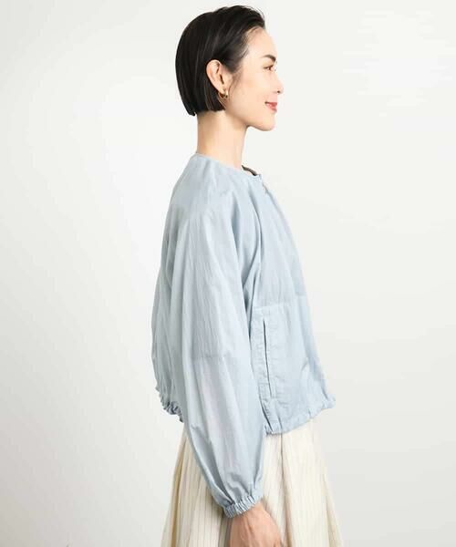 MICHEL KLEIN / ミッシェルクラン その他アウター | シアーノーカラーブルゾン | 詳細15