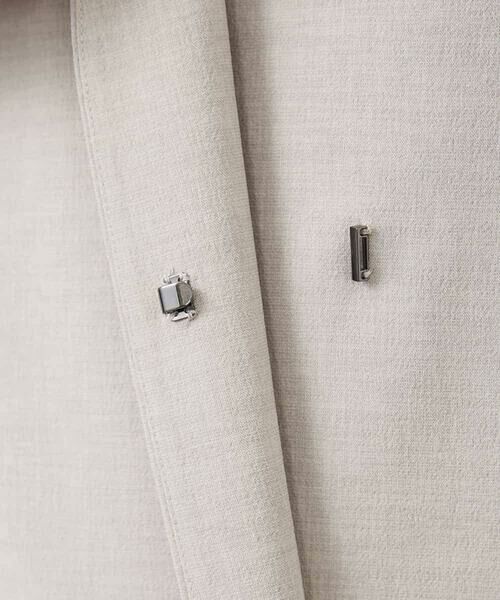 MICHEL KLEIN / ミッシェルクラン ベスト | ベルト付きノーカラージレ | 詳細22