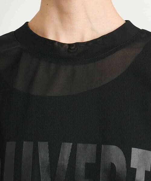 MICHEL KLEIN / ミッシェルクラン カットソー | ロゴメッシュプルオーバー | 詳細15