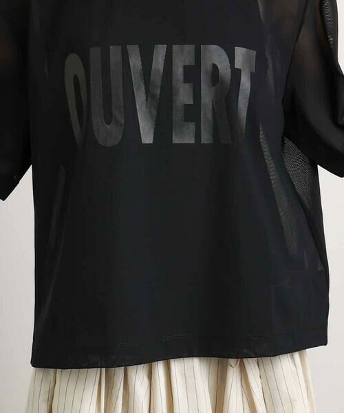 MICHEL KLEIN / ミッシェルクラン カットソー | ロゴメッシュプルオーバー | 詳細17