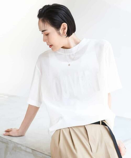 MICHEL KLEIN / ミッシェルクラン カットソー | ロゴメッシュプルオーバー | 詳細5