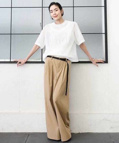 MICHEL KLEIN / ミッシェルクラン カットソー | ロゴメッシュプルオーバー | 詳細9