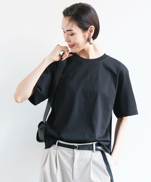 MICHEL KLEIN / ミッシェルクラン カットソー | バックロゴTシャツ | 詳細12