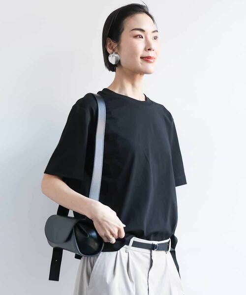 MICHEL KLEIN / ミッシェルクラン カットソー | バックロゴTシャツ | 詳細13