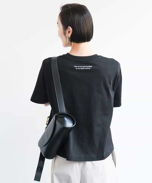 MICHEL KLEIN / ミッシェルクラン カットソー | バックロゴTシャツ | 詳細14