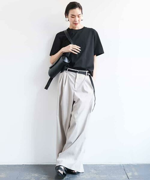 MICHEL KLEIN / ミッシェルクラン カットソー | バックロゴTシャツ | 詳細17