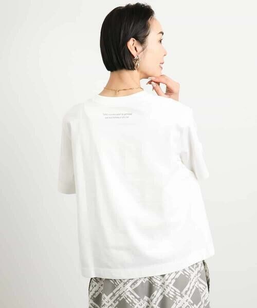 MICHEL KLEIN / ミッシェルクラン カットソー | バックロゴTシャツ | 詳細2