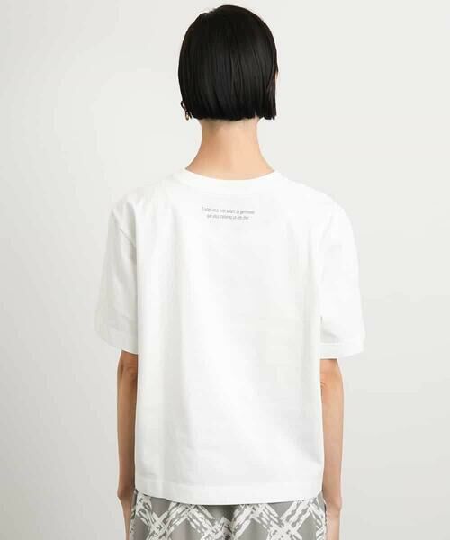 MICHEL KLEIN / ミッシェルクラン カットソー | バックロゴTシャツ | 詳細20