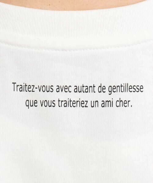 MICHEL KLEIN / ミッシェルクラン カットソー | バックロゴTシャツ | 詳細25