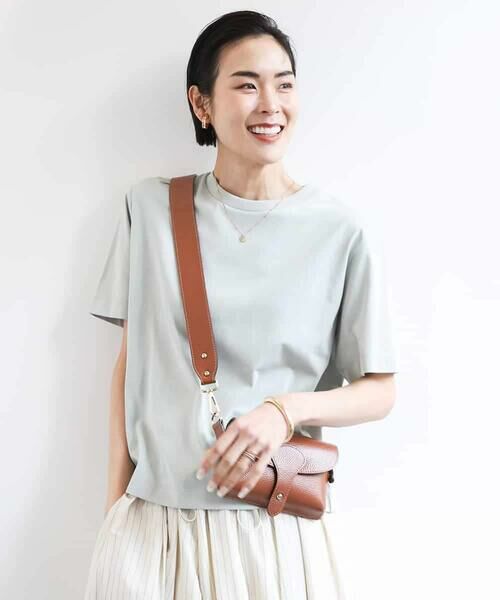 MICHEL KLEIN / ミッシェルクラン カットソー | バックロゴTシャツ | 詳細5