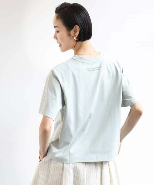 MICHEL KLEIN / ミッシェルクラン カットソー | バックロゴTシャツ | 詳細7