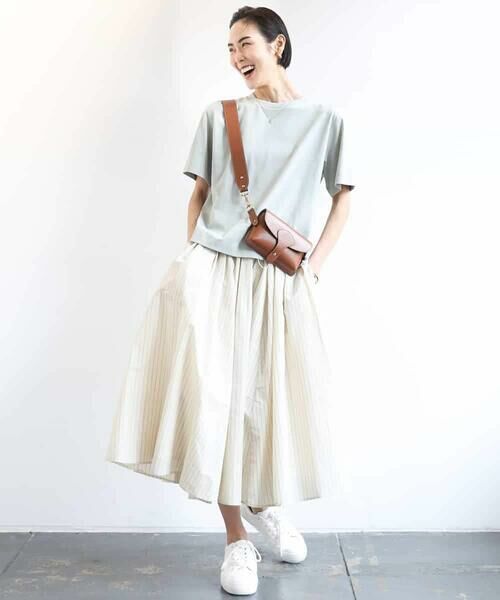 MICHEL KLEIN / ミッシェルクラン カットソー | バックロゴTシャツ | 詳細8