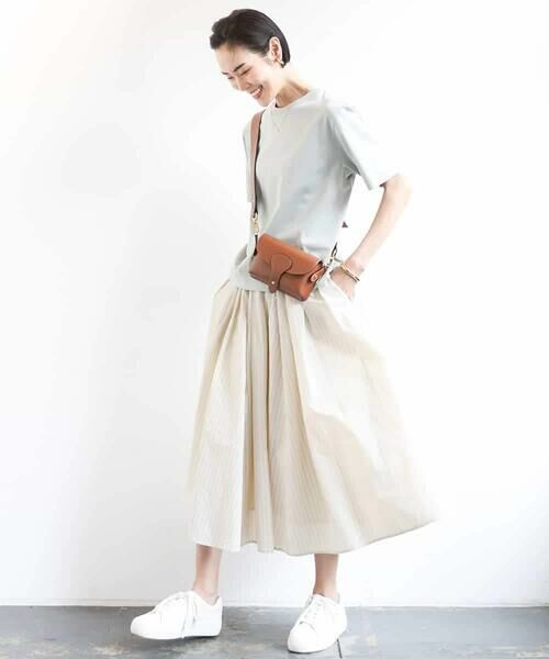 MICHEL KLEIN / ミッシェルクラン カットソー | バックロゴTシャツ | 詳細9