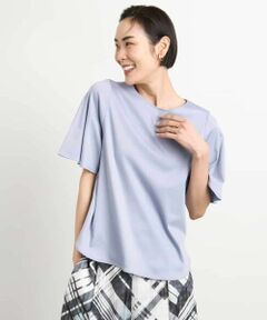 MICHEL KLEIN / ミッシェルクラン カットソー | [接触冷感]フレアスリーブカットソー