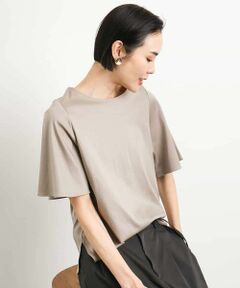 MICHEL KLEIN / ミッシェルクラン カットソー | [接触冷感]フレアスリーブカットソー