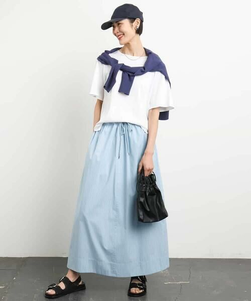 MICHEL KLEIN / ミッシェルクラン カットソー | [接触冷感]フレアスリーブカットソー | 詳細13