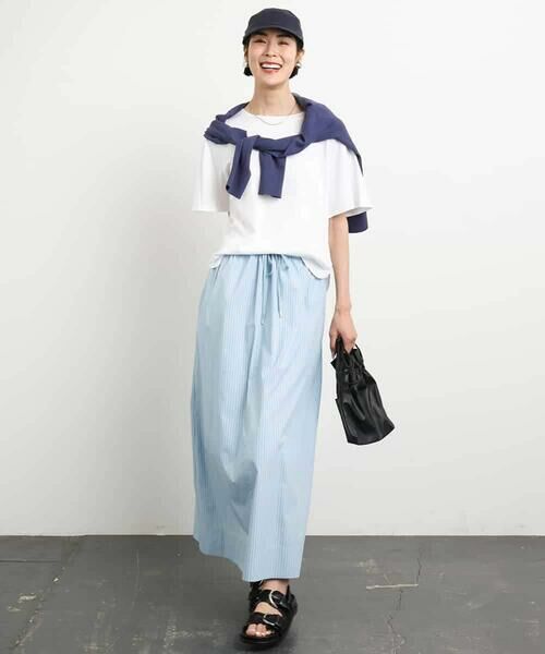 MICHEL KLEIN / ミッシェルクラン カットソー | [接触冷感]フレアスリーブカットソー | 詳細14