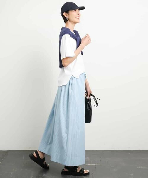 MICHEL KLEIN / ミッシェルクラン カットソー | [接触冷感]フレアスリーブカットソー | 詳細16