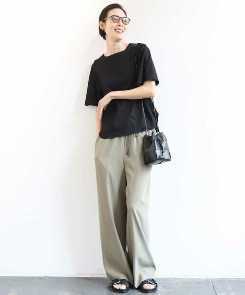 MICHEL KLEIN / ミッシェルクラン カットソー | [接触冷感]フレアスリーブカットソー | 詳細19